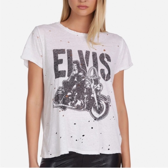 NEW LAUREN MOSHI X ELVIS PRESLEY TEE - Picture 5 of 9